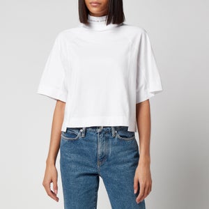 Maison Kitsuné Women's Cropped T-Shirt - White