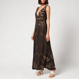 Hope & Ivy Women's Athena Dress - Black/Gold
