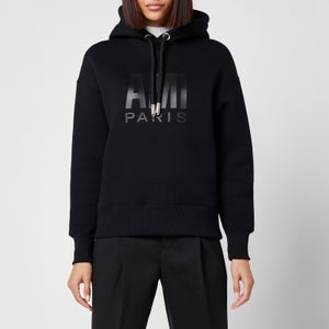 AMI Women's Paris Pullover Hoodie - Black