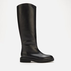 Whistles Women's Hadlow Knee High Riding Boots - Black