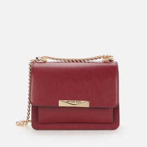 MICHAEL Michael Kors Women's Jade Gusset Cross Body Bag - Dk Berry