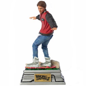 Iron Studios Back to the Future II Art Scale Statue 1/10 Marty McFly on Hoverboard 22 cm