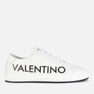 Valentino Shoes Men's Leather Cupsole Trainers - White/Black