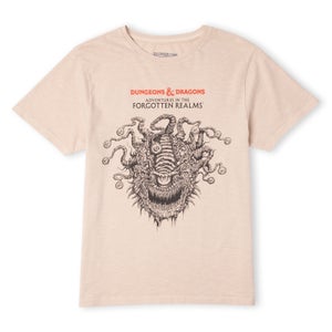 Dungeons & Dragons Beholder Unisex T-Shirt - White Vintage Wash