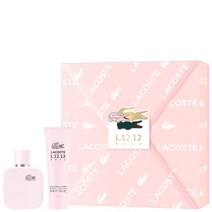 Lacoste L.12.12 Rose Eau de Parfum Spray 50ml Gift Set