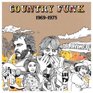 Various Artists - Country Funk 1969-1975 Vinyl 2LP (Orange Swirl)