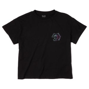 Space Jam Intensity Women's Cropped T-Shirt - Black