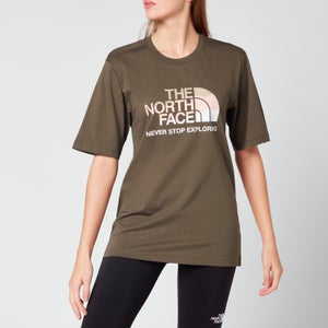 The North Face Women's Biner Graphic 2 T-Shirt - Green