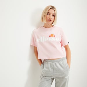 Crop-T-Shirt Alberta für Damen Pink
