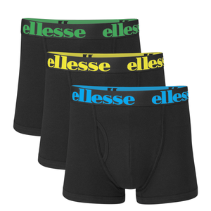 Men's Hali 3Pk Trunks Black