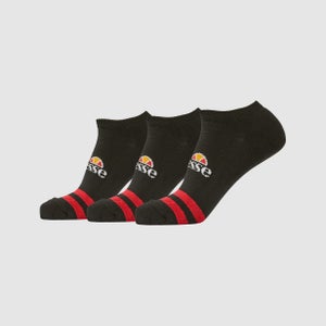 Melna Sneakersocken Schwarz