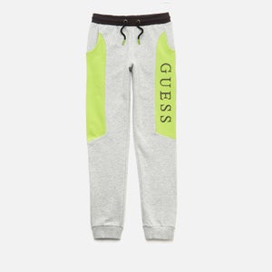 Guess Boys' Active Sweatpants - Lime Green Multi