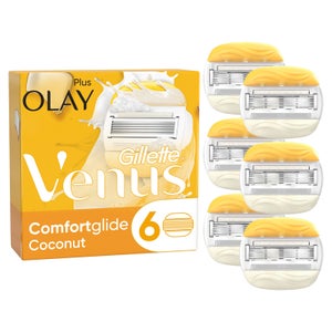 Venus Rifle Comfortglide Coconut Plus Olay 3-Pack Razor Blades