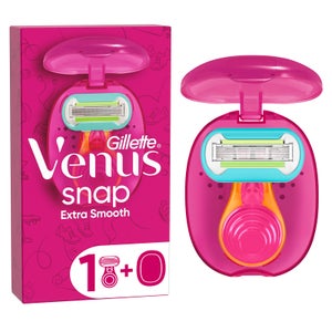 Venus Extra Smooth SNAP Razor - Pink Handle