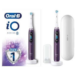 Oral-B iO8 Violet Electric Toothbrush with Travel Case