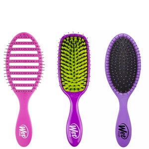 WetBrush Hair Bundle - Purple (Worth £37.97)