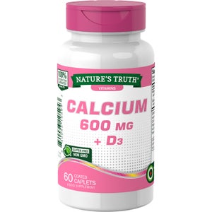 Calcium 600mg + Vitamin D3 800IU - 60 Caplets