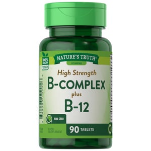 Vitamin B-Complex + B12 - 90 Tablets