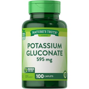 Potassium Gluconate 595mg - 100 Tablets