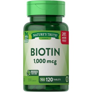 Biotin 1000mcg - 120 Tablets