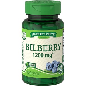 Bilberry 1200mg - 100 Capsules