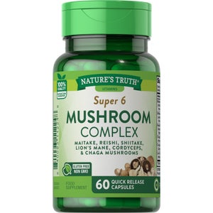 Super 6 Mushroom Complex - 60 Capsules