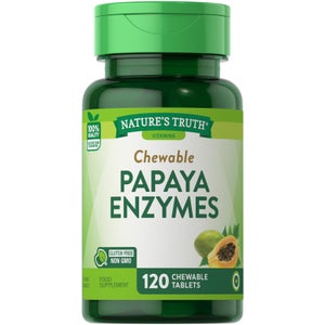 Chewable Papaya Enzymes - 120 Tablets
