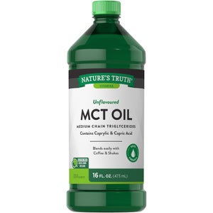 100% Pure Unflavoured MCT Oil - 473ml