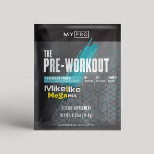 Myprotein THE Pre-workout, Mike and Ike, Caribbean Punch, Sample (USA)