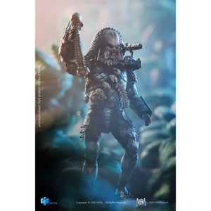 HIYA Toys Predator Exquisite Mini 1/18 Scale Figure - Open Mouth Jungle Predator