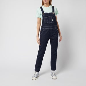 Carhartt WIP Women's Contract Stitching Bib Overall - Blue