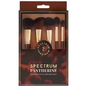 Spectrum Everyday Sets Pantherine 5 Piece Face Brush Set