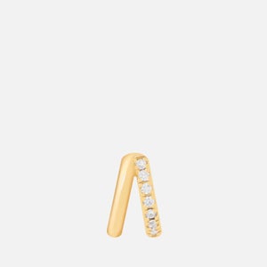 Astrid & Miyu Illusion Gold-Plated Crystal Hoop Earring