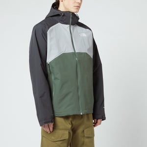 The North Face Men's Stratos Jacket - Asphalt Grey/Thyme/Med Grey