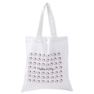 Hello Kitty Classic Tote Bag - White