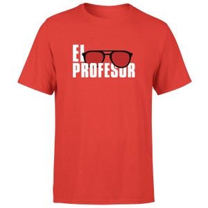 Money Heist El Profesor Men's T-Shirt - Rood