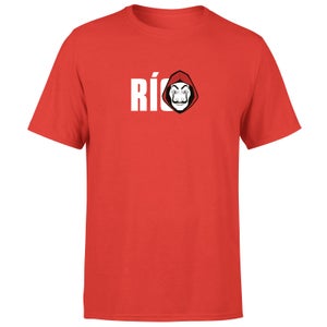 Camiseta La Casa de Papel Rio para hombre - Rojo