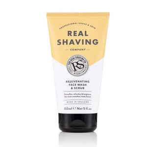 Real Shaving Co Rejuvenating Face Wash & Scrub - 150ml