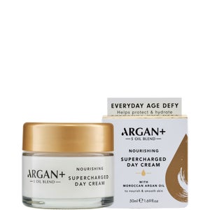 Argan+ Moroccan Argan Oil Hydrating Super Charged Day Cream - 50ml