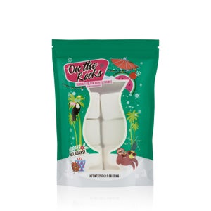 Happy Hooladays On the Rocks Coconut Colada Bath Fizz Cubes