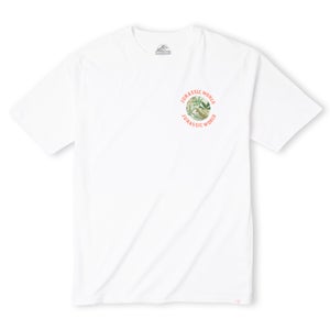 Jurassic World Back Logo Oversized Heavyweight T-Shirt - White
