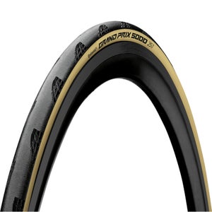 Continental Grand Prix 5000 Clincher Road Tyre - Cream Wall