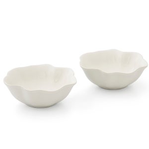 Sophie Conran Floret Serving Bowls - Cream - Small (Set of 2)