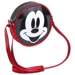 Disney Mickey Mouse Faux-Leather Shoulder Strap Handbag