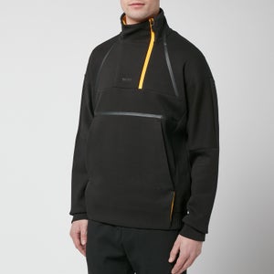 BOSS Athleisure Men's Swique Funnel Neck Sweatshirt - Black