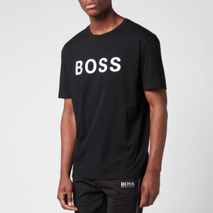 BOSS Green Men's Logo 6 T-Shirt - Black