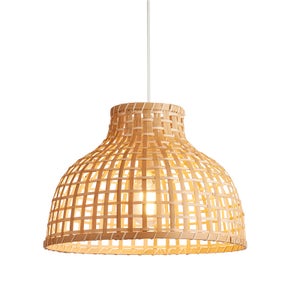 Belle Bamboo Woven Light Shade - Medium