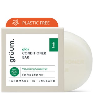grüum Glôs Zero Plastic Conditioner Bar 50g - Volumising