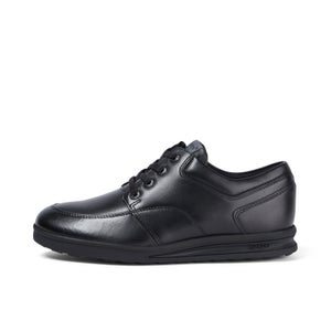 Youth Mens Troiko Lace Leather Black