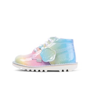 Infant Girls Kick Hi Patent Leather Multi